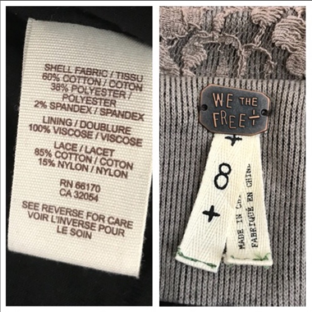 Free People Military Cropped Jacket Size 8 - Picture 6 of 8